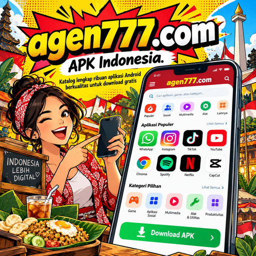 Ilustrasi informasi aplikasi agen777